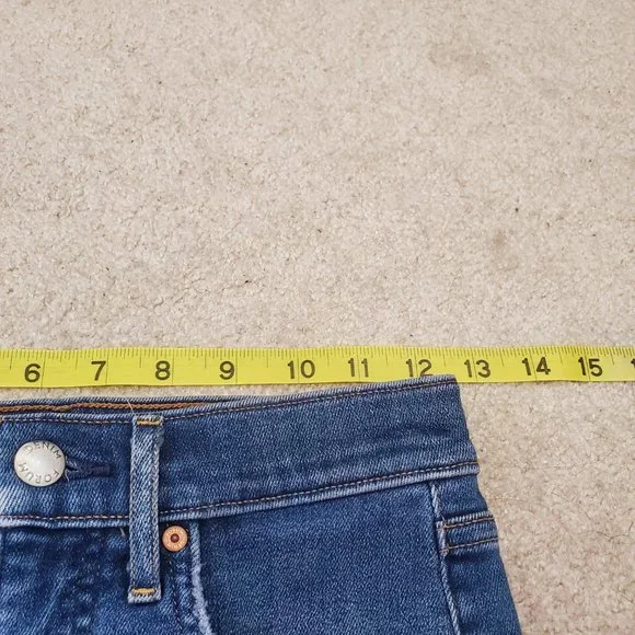 Denim Forum High Rise Jeans - Blue - Picture 14 of 16